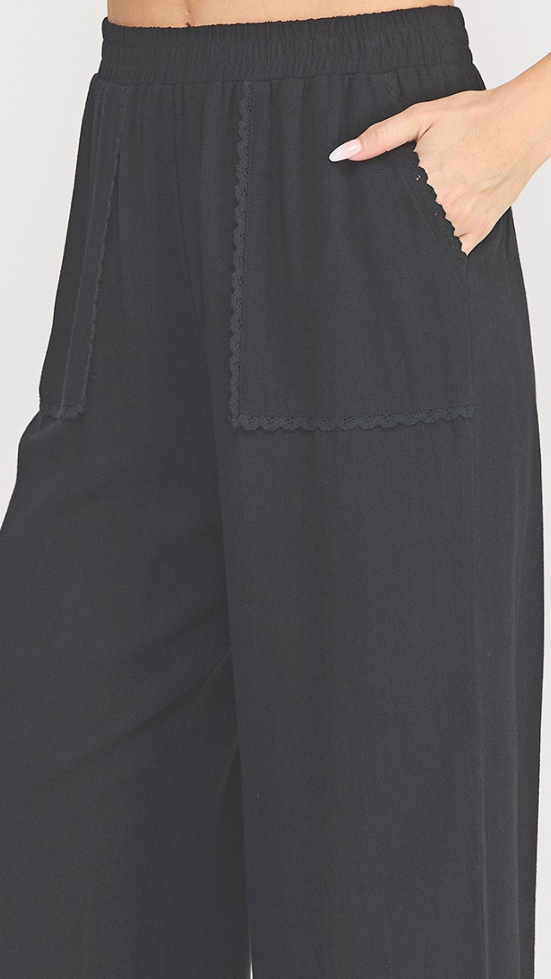 Lacey Linen Pants
