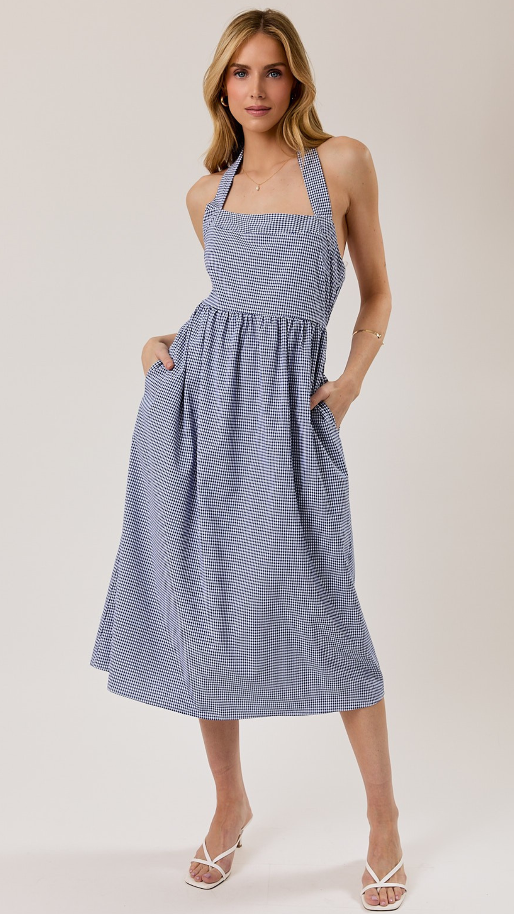Blueberry Picnic Dress