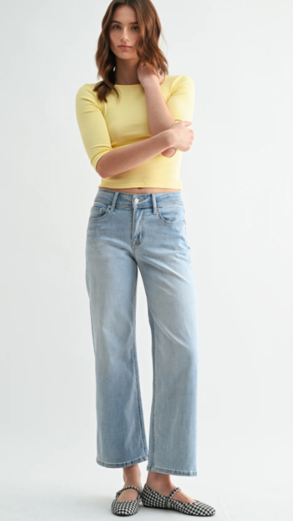 Nova Mid-Rise Ankle Jean