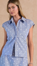 Stars Align Button Down