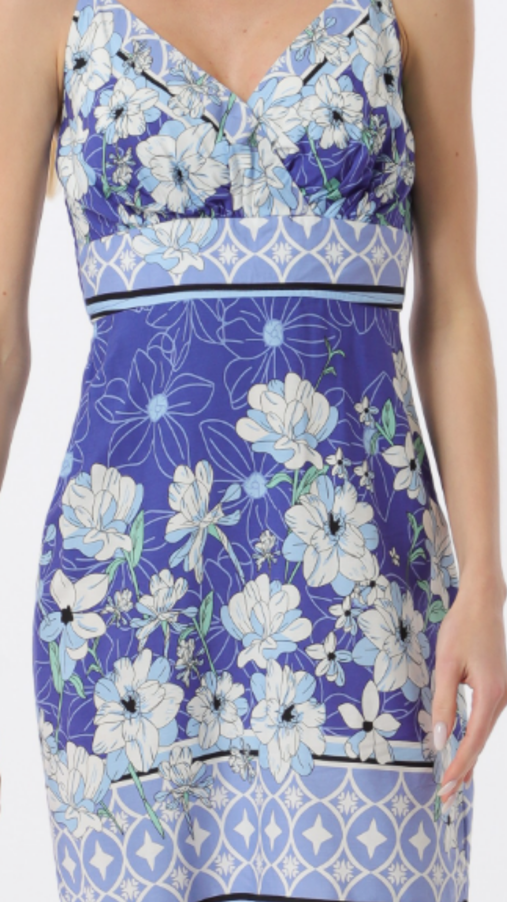 Indigo Bloom Dress