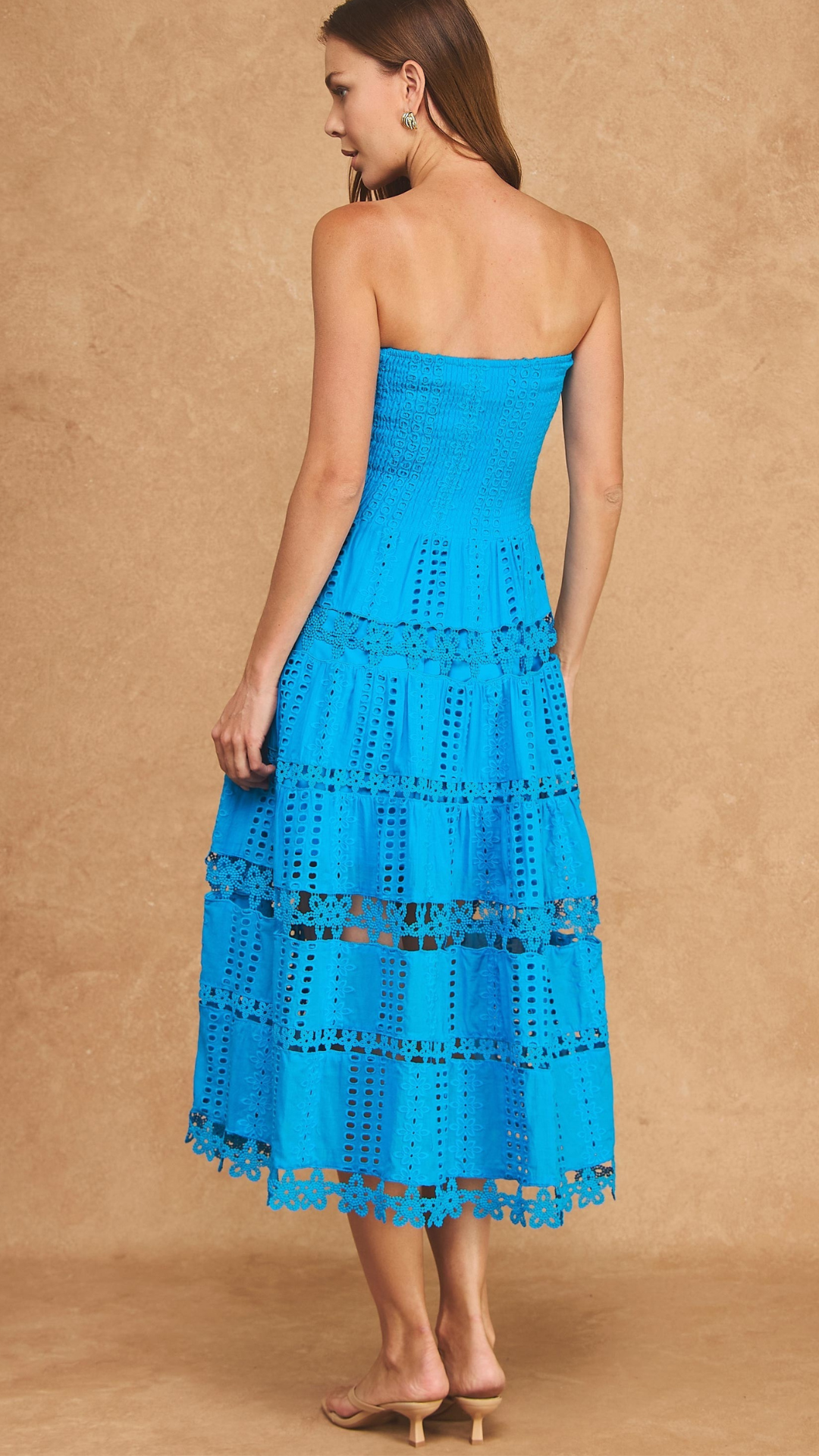 Blue Lagoon Midi Dress