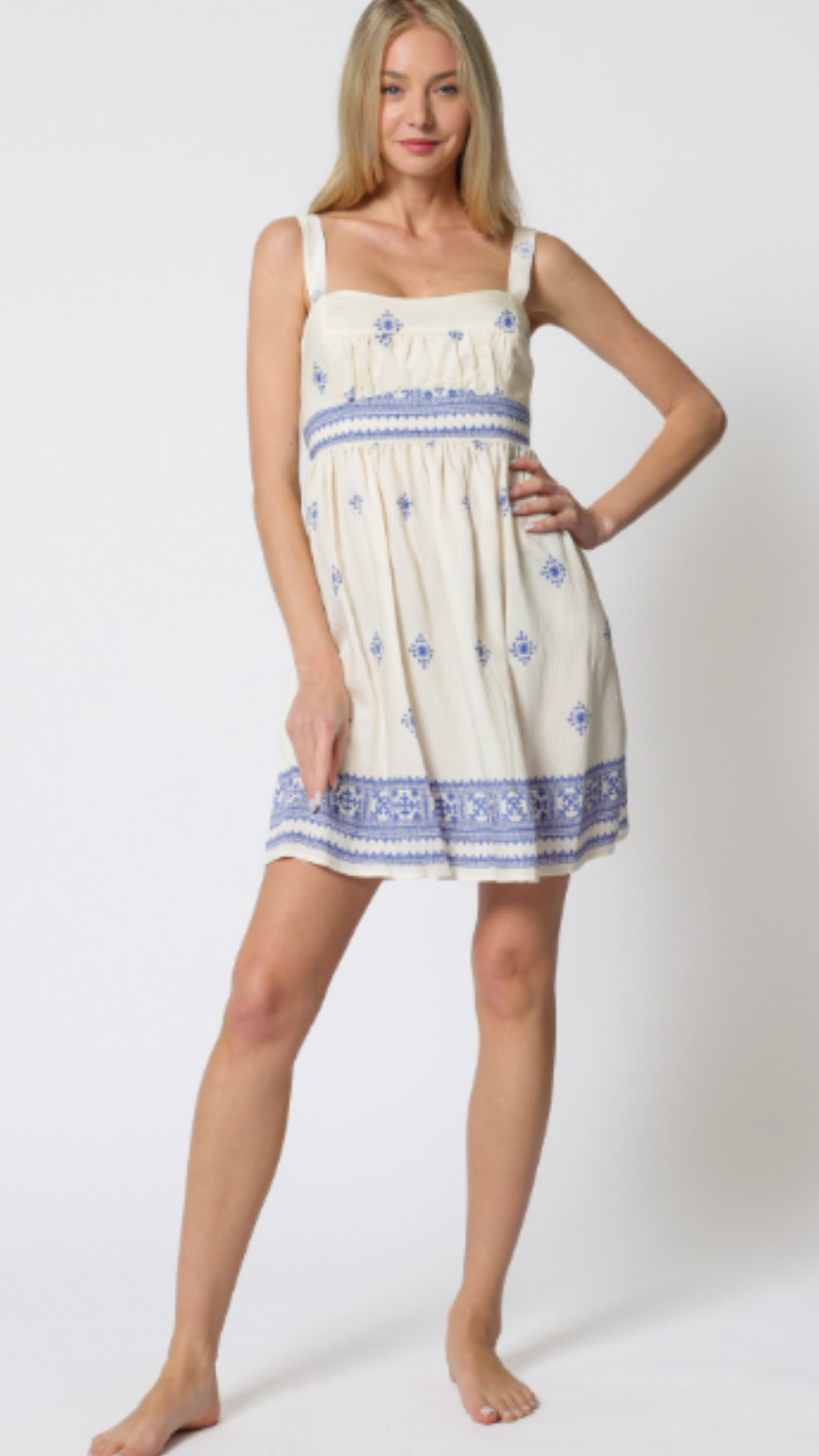 Mediterranean Muse Dress