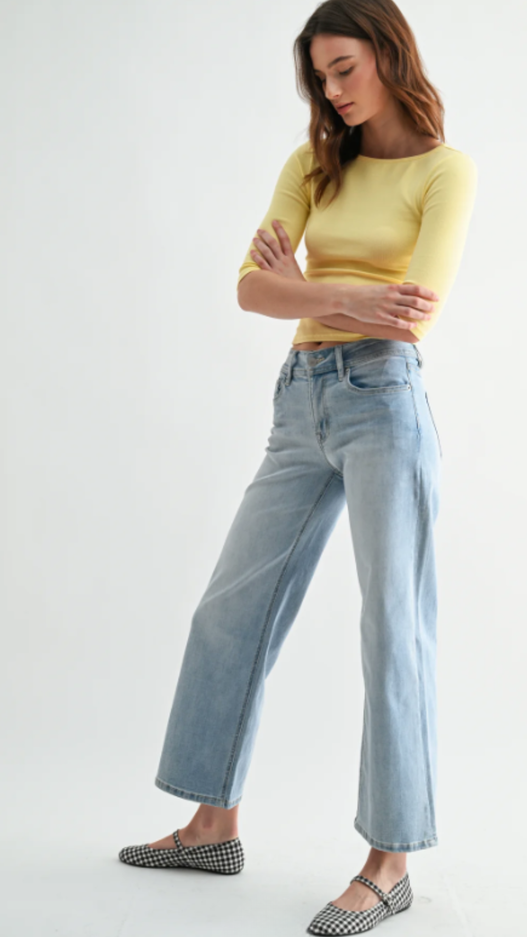 Nova Mid-Rise Ankle Jean