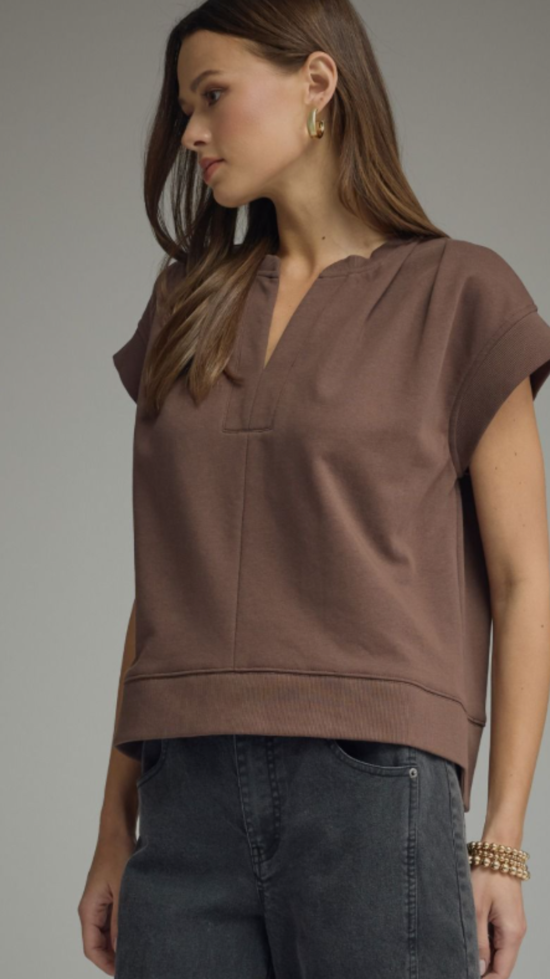 Mocha Mood Top