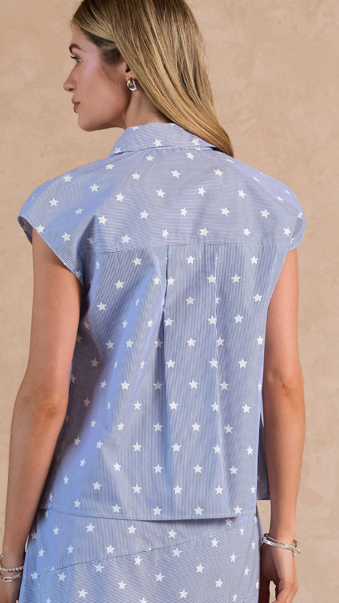Stars Align Button Down
