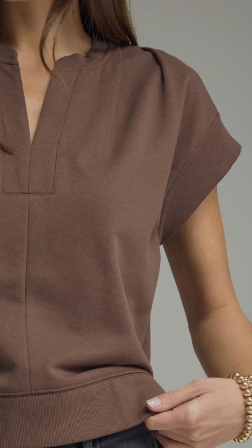 Mocha Mood Top