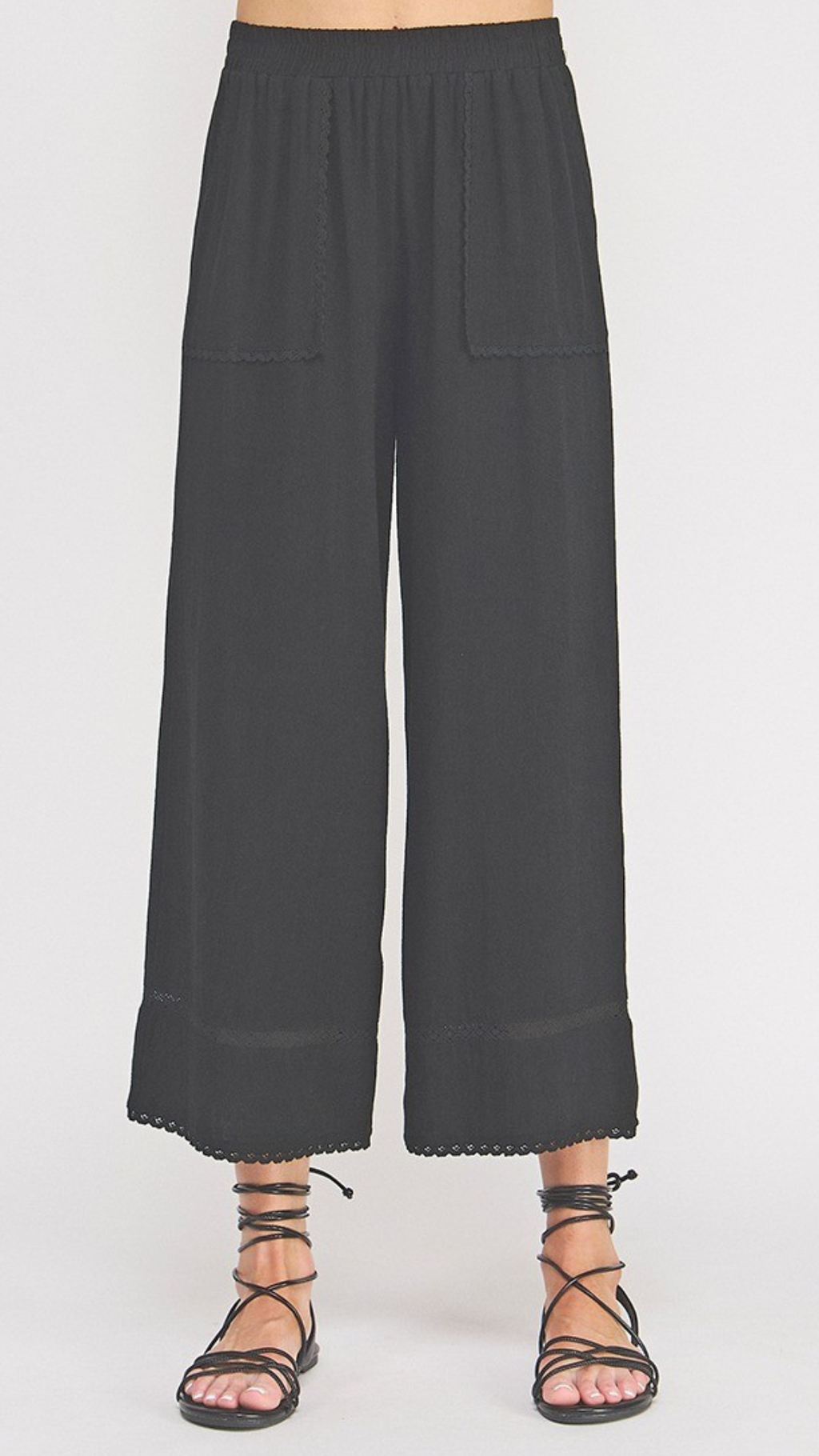 Lacey Linen Pants