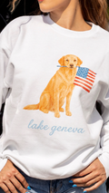 Lake Geneva Dog Sweatshirt